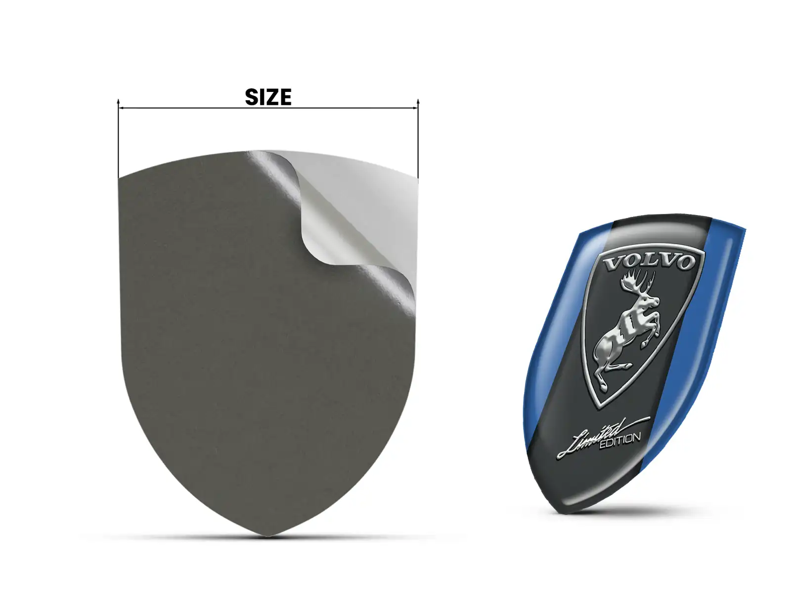 Volvo Vinilos Auto Personalizados Fuertes Competencia Lujo Simple